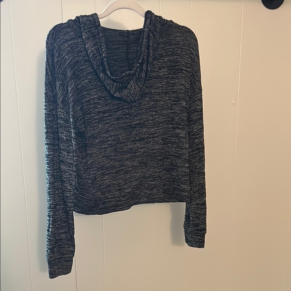 American Eagle Gray Zip-Up Hoodie - Picture 4 of 4